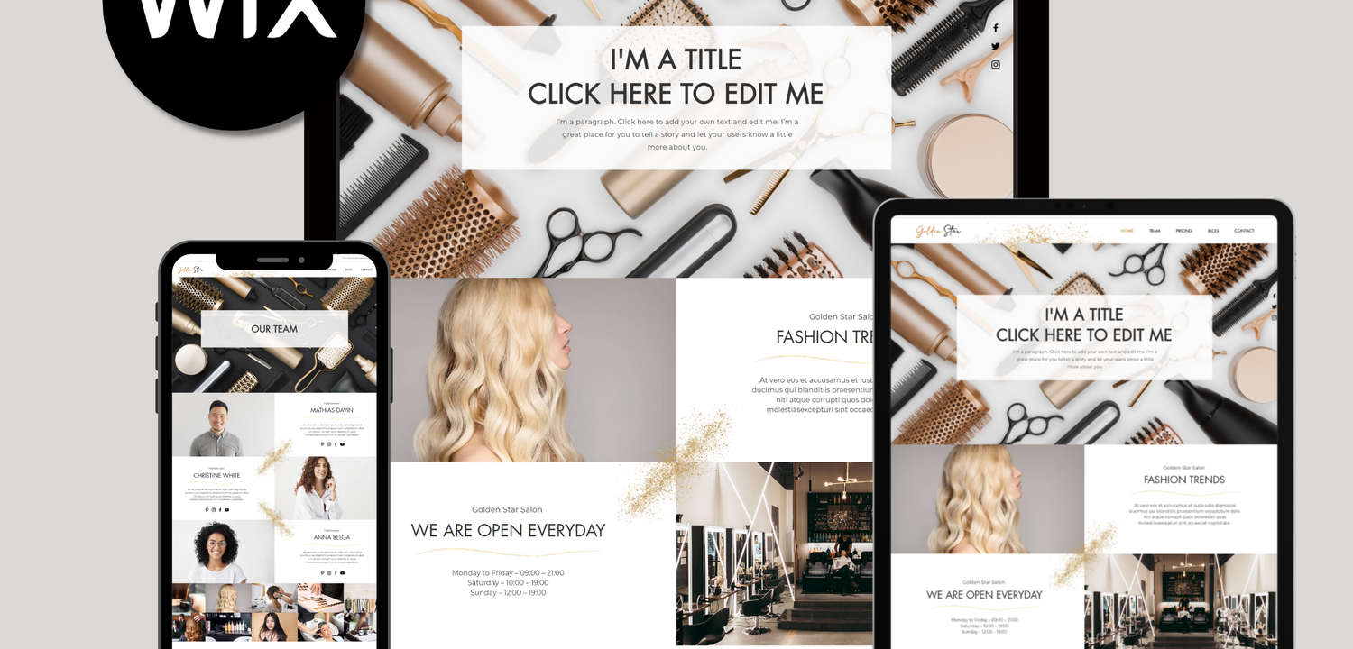 Úchvatné moderní webové stránky, snadné ovládání